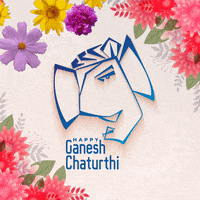 Ganesh Chaturthi GIF by techshida