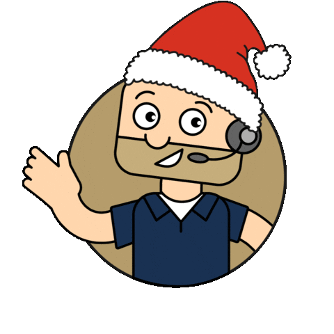 Christmas Waving Sticker by BeruflicheFortbildungszentren
