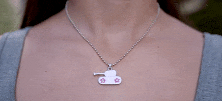 Tank Necklace GIF by ArmyPink