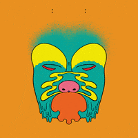 Happy Art GIF by Matt Johnstone