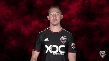 Red Card Shrug GIF by D.C. United