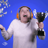 Congrats Celebrate GIF by Audible