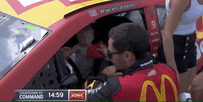 Escaping Lets Go GIF by NASCAR