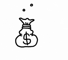 Money Marketing GIF by Dan Flow Art