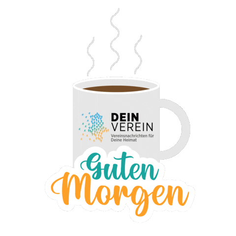 Coffee Morning Sticker by MZ.de