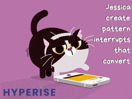 Jessica Cat Love GIF by Hyperise - Personalization Toolkit for B2B Marketers