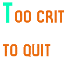 Crit Sticker by NLCritSeries