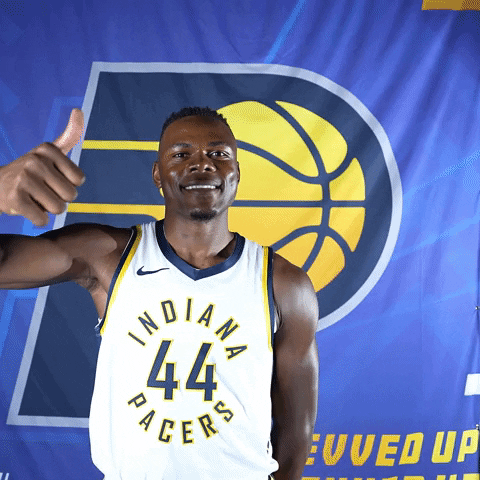 Basketball Thumbs Up GIF by Indiana Pacers