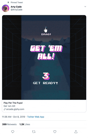 GIF by GIPHY Arcade