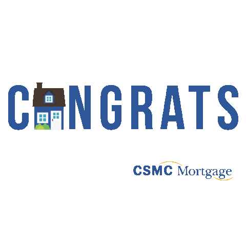Congratulations Congrats Sticker by CSMC Mortgage