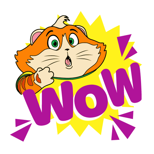 Meatball Wow Sticker by 44 Cats for iOS & Android GIPHY