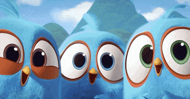 angrybirds cute dad blues fathers day GIF