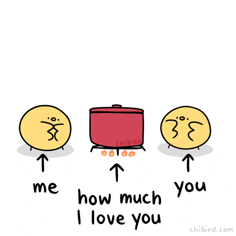 Love Hearts GIF by Chibird