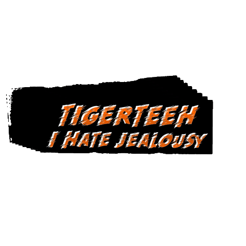Ihatejealousy Sticker by Tigerteeh