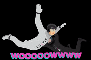LUXFLY SKYDIVE GIF