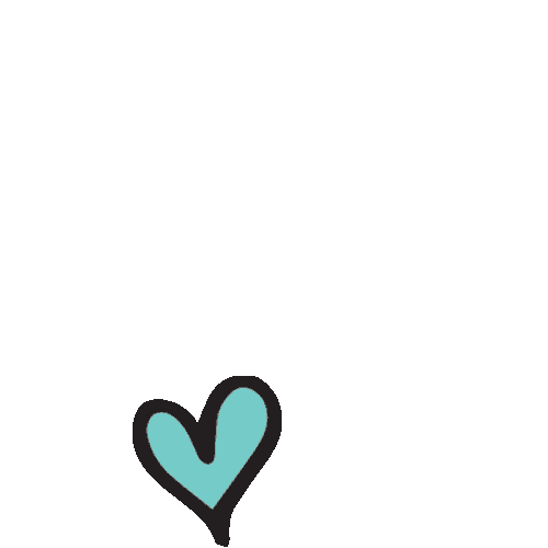 Heart Love Sticker by Initials Inc.