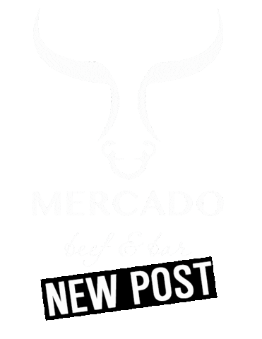 New Post Link In Bio Sticker by Mercado Beef & Bar