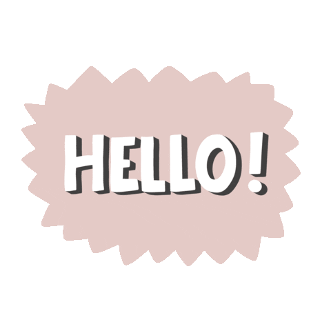 Hello Sticker
