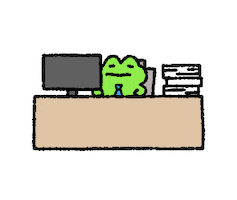 Work Sleep Sticker