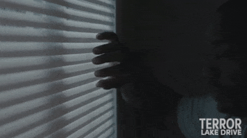Thriller Peeking GIF by UMC - Stream Black Better