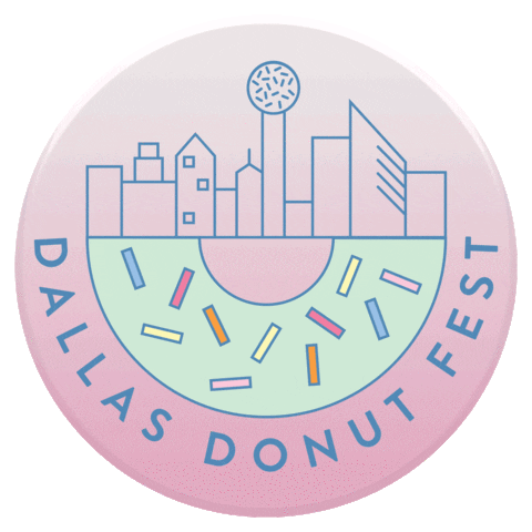 Festival Texas Sticker by Donut Digest