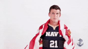 Nicko West GIF by Navy Athletics