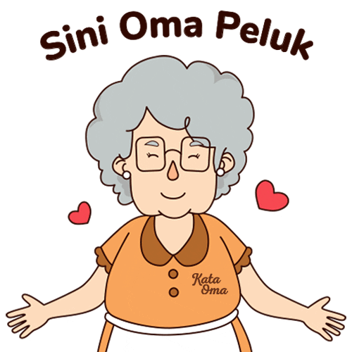 Kata Oma ID Sticker