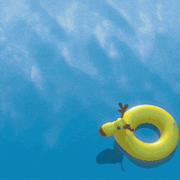 Summer Floating GIF by Disney