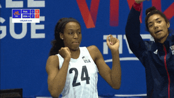 Celebrate Oh Yeah GIF by Volleyball World