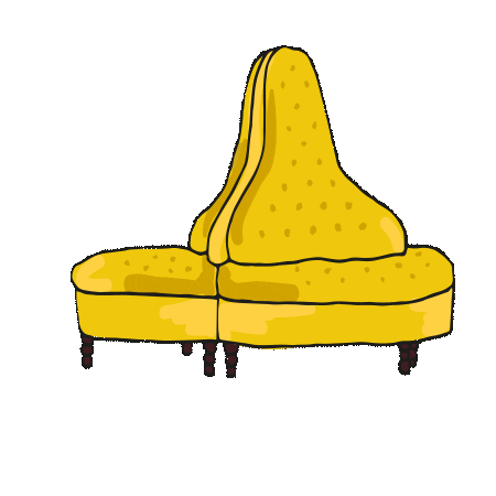 Chair Lounge Sticker by Pulitzer Amsterdam