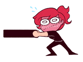 Blushing Mini Me Sticker