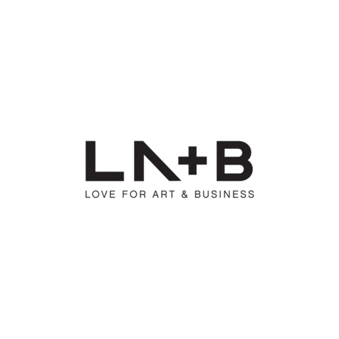 La B Sticker by Love for art and Business
