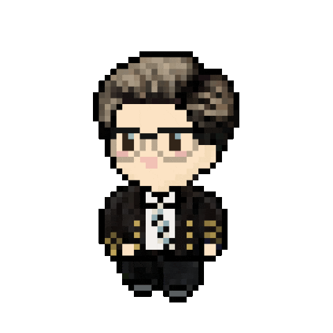 Pixel What Sticker