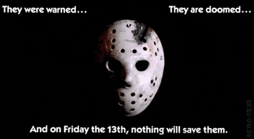 friday the 13th horror GIF by RETRO-FIEND