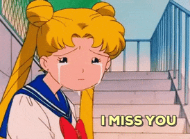 Miss U Sailor Moon GIF
