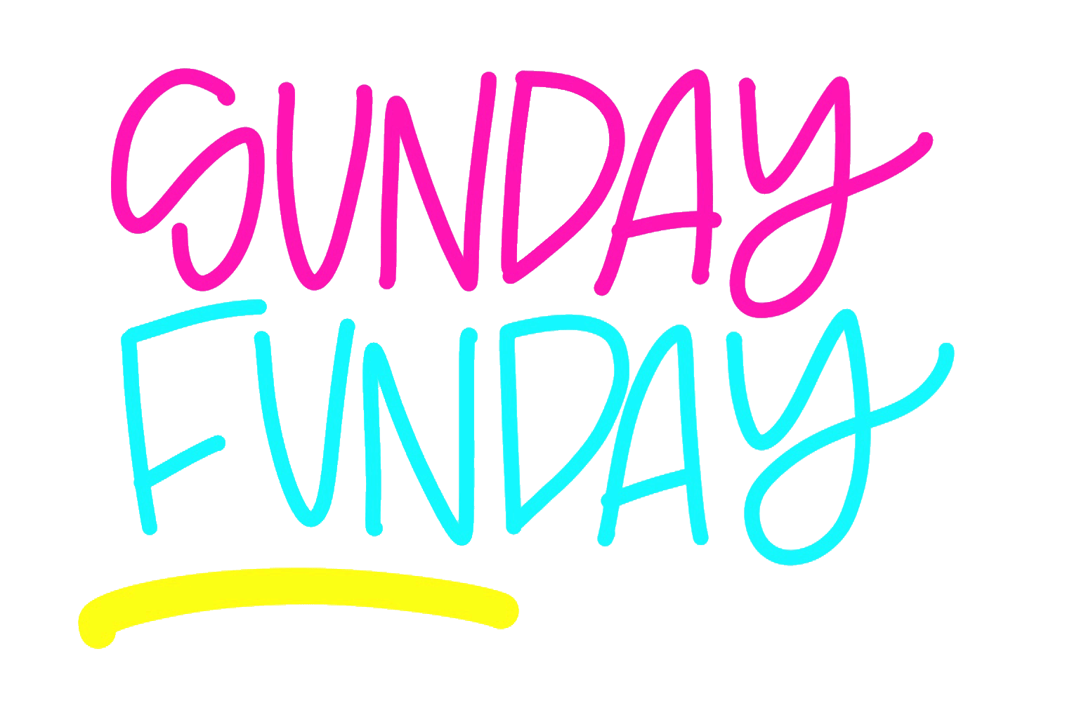 Weekend Sunday Sticker by All She Wrote Notes