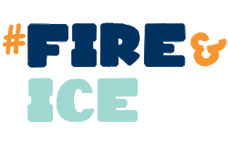 Fire Ice Fireandice Sticker by TCGymnasticsAndCheer