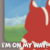 Coming Red Cat GIF by Kitaro World