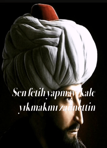 Sen Fetih Yapmayı Kale Yıkmakmı Zannettin GIF