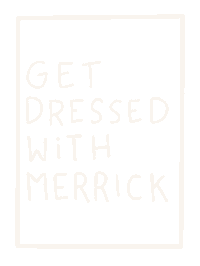 Merrick White Sticker by Merricksart