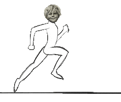 Marathon Running Sticker by Vivid Cuisine