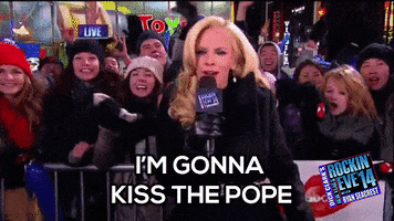 jenny mccarthy pope GIF by New Year's Rockin' Eve