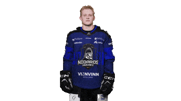 Happy Ice Hockey Sticker by Nidaros Hockey