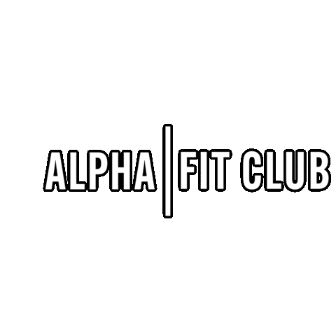 Fitness Gym Sticker by ALPHAFITCLUB