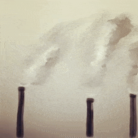 sad air pollution GIF by Barbara Pozzi