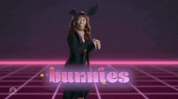bunnies hop GIF by Saturday Night Live
