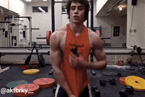 Fitness David Laid GIF