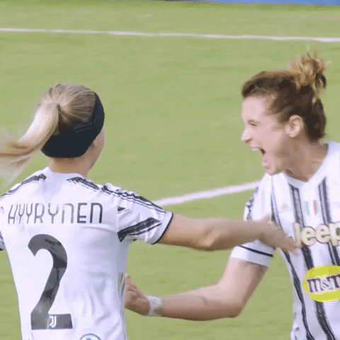 Womens Football Running GIF by JuventusFC