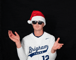 Christmas Santa GIF by BYU Cougars
