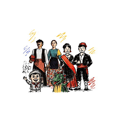 Festa Tradicion Sticker by AjVilafant
